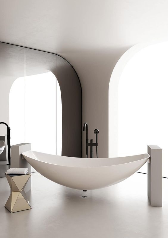 Piezas flotantes baño